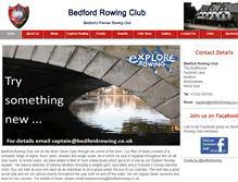 Tablet Screenshot of bedfordrowing.co.uk